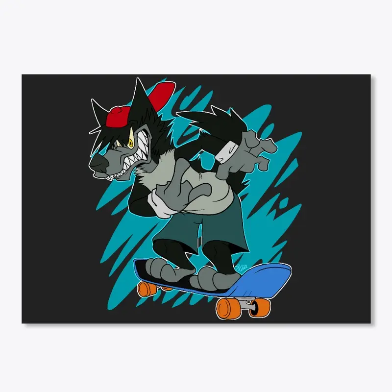 Skater Wolf